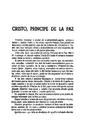 Helmántica. 1952, volume 3, #9-12. Pages 247-260. Cristo, Príncipe de la Paz [Article]