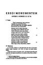Helmántica. 1952, volumen 3, n.º 9-12. Páginas 427-440. Exegi monumentum: exégesis de Horacio (O. III, 3o) [Artículo]
