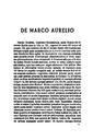 Helmántica. 1954, volume 5, #16-18. Pages 393-408. De Marco Aurelio [Article]