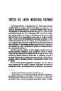 Helmántica. 1956, volume 7, #22-24. Pages 183-208. Textos de latín medieval hispano [Article]