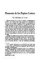 Helmántica. 1958, volumen 9, n.º 28-30. Páginas 467-495. Panorama de los papiros latinos en el bimilenario de Cicerón [Artículo]