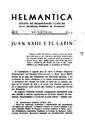 Helmántica. 1959, volume 10, #31-33. Pages 189-205. Juan XXIII y el latín [Article]