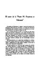 Helmántica. 1959, volume 10, #31-33. Pages 357-381. El autor de la "Passio SS. Perpetuae et Felicitatis" [Article]
