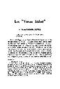 Helmántica. 1961, volume 12, #37-39. Pages 261-299. Los "Versus Isidori" [Article]