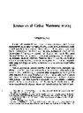 Helmántica. 1968, volume 19, #58-60. Pages 277-332. Juvenco en el Códice Matritense 10.029 [Article]