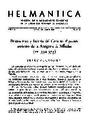Helmántica. 1969, volume 20, #61-63. Pages 193-265. Pensamiento y función del Coro en el primer estásimo de la Antígona de Sófocles (vv. 332-375) [Article]