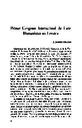 Helmántica. 1971, volume 22, #67-69. Pages 417-424. Primer congreso internacional de latín humanístico en Lovaina [Article]
