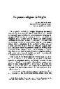 Helmántica. 1974, volume 25, #76-78. Pages 83-179. La postura religiosa de Virgilio [Article]