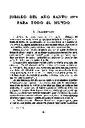 Revista Española de Derecho Canónico. 1951, volume 6, #16. Pages 303-325. Jubileo del año santo 1951 para todo el mundo [Article]