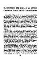 Revista Española de Derecho Canónico. 1952, volume 7, #19. Pages 249-280. El discurso del Papa a la Unicón Católica Italiana de Comadronas [Article]