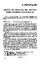 Revista Española de Derecho Canónico. 1952, volumen 7, n.º 20. Páginas 657-662. Reseña de Derecho del Estado sobre materias eclesiásticas [Artículo]