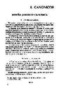 Revista Española de Derecho Canónico. 1952, volumen 7, n.º 21. Páginas 801-807. Reseña jurídico-canónica [Artículo]