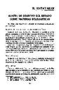 Revista Española de Derecho Canónico. 1953, volumen 8, n.º 23. Páginas 579-584. Reseña de Derecho del Estado sobre materias eclesiásticas [Artículo]