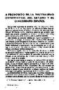 Revista Española de Derecho Canónico. 1954, volume 9, #25. Pages 225-239. A propósito de la neutralidad confesional del Estado y el Concordato español [Article]