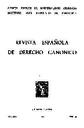 Revista Española de Derecho Canónico. 1968, volumen 24, n.º 69 [Revista]