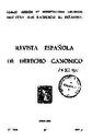 Revista Española de Derecho Canónico. 1976, volumen 32, n.º 91. PORTADA [Artículo]