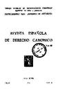 Revista Española de Derecho Canónico. 1983, volume 39, #113 [Magazine]