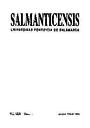 Salmanticensis. 1995, volumen 42, n.º 1. PORTADA [Artículo]