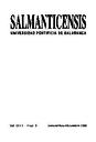 Salmanticensis. 1996, volume 43, #3. PORTADA [Article]