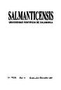 Salmanticensis. 2001, volumen 48, n.º 3. PORTADA [Artículo]