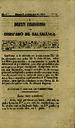 Boletín Oficial del Obispado de Salamanca. 9/9/1854, n.º 17 [Ejemplar]