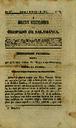 Boletín Oficial del Obispado de Salamanca. 4/10/1855, n.º 20 [Ejemplar]