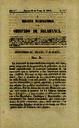 Boletín Oficial del Obispado de Salamanca. 10/1/1856, #1 [Issue]