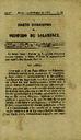 Boletín Oficial del Obispado de Salamanca. 5/11/1857, n.º 21 [Ejemplar]