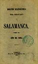 Boletín Oficial del Obispado de Salamanca. 1865, portada [Issue]