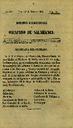 Boletín Oficial del Obispado de Salamanca. 29/5/1865, #10 [Issue]
