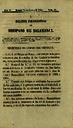 Boletín Oficial del Obispado de Salamanca. 26/8/1865, #16 [Issue]