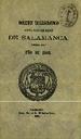 Boletín Oficial del Obispado de Salamanca. 1866, portada [Issue]