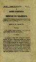 Boletín Oficial del Obispado de Salamanca. 8/1/1866, n.º 1 [Ejemplar]
