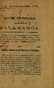 Boletín Oficial del Obispado de Salamanca. 13/6/1885, n.º 12 [Ejemplar]