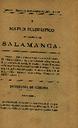 Boletín Oficial del Obispado de Salamanca. 15/9/1885, n.º 18 [Ejemplar]