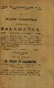 Boletín Oficial del Obispado de Salamanca. 29/9/1885, n.º 19 [Ejemplar]
