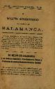 Boletín Oficial del Obispado de Salamanca. 12/10/1885, n.º 20 [Ejemplar]