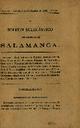Boletín Oficial del Obispado de Salamanca. 7/11/1885, n.º 21 [Ejemplar]
