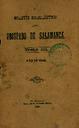 Boletín Oficial del Obispado de Salamanca. 1886, portada [Issue]