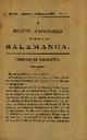 Boletín Oficial del Obispado de Salamanca. 1/4/1886, #7 [Issue]