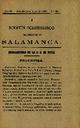 Boletín Oficial del Obispado de Salamanca. 15/5/1886, #12 [Issue]