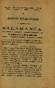 Boletín Oficial del Obispado de Salamanca. 1/6/1886, #13 [Issue]