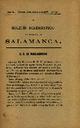 Boletín Oficial del Obispado de Salamanca. 15/2/1887, #4 [Issue]