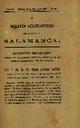 Boletín Oficial del Obispado de Salamanca. 15/3/1887, #6 [Issue]