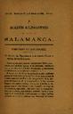 Boletín Oficial del Obispado de Salamanca. 15/2/1888, #4 [Issue]