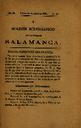 Boletín Oficial del Obispado de Salamanca. 16/4/1888, #8 [Issue]
