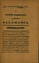 Boletín Oficial del Obispado de Salamanca. 15/11/1888, #22 [Issue]