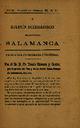 Boletín Oficial del Obispado de Salamanca. 1/2/1889, n.º 3 [Ejemplar]