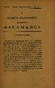 Boletín Oficial del Obispado de Salamanca. 1/4/1889, #7 [Issue]