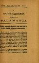Boletín Oficial del Obispado de Salamanca. 15/4/1889, #8 [Issue]